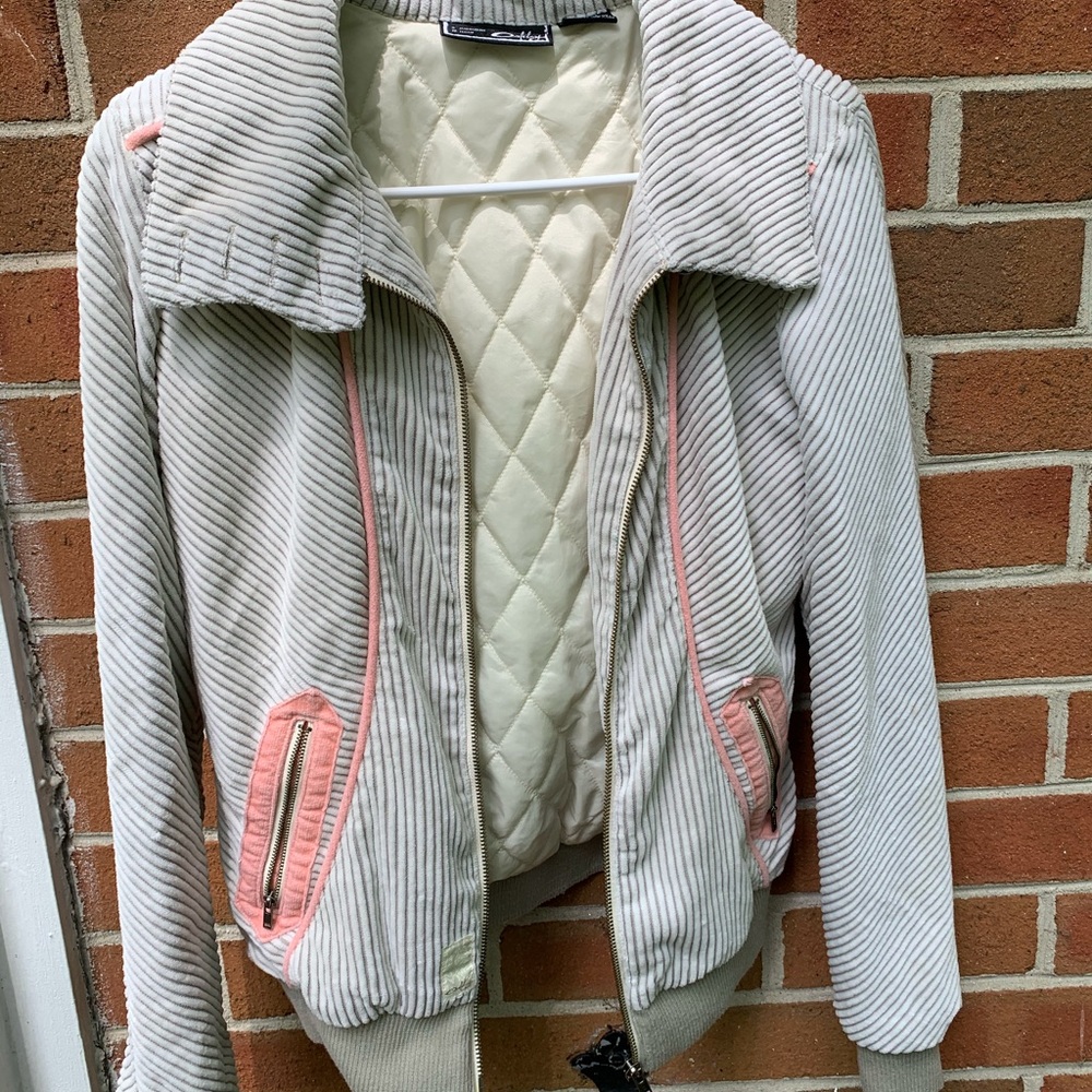 Oakley Cream Bomber Jacket